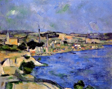  henri - La Bahía de lEstaque y Saint Henri Paul Cezanne